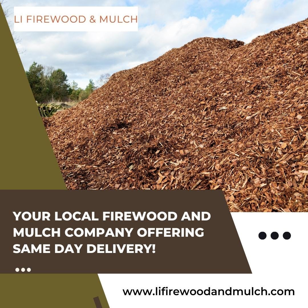 LI Firewood and Mulch Seasoned Firewood Delivery by LI Firewood and