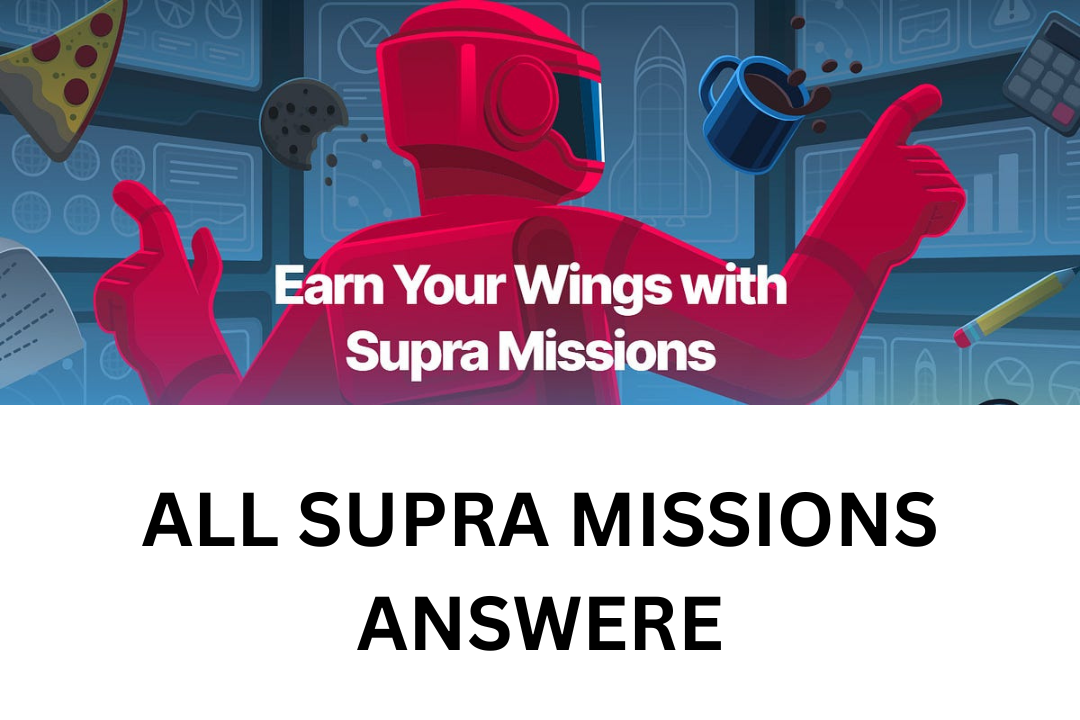 ALL Supra Mission Answers Supra Airdrop | by Somyakant Dash | Feb 