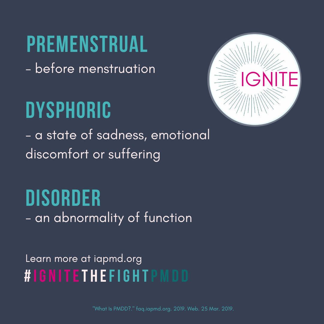 Ignite the Fight PMDD Awareness Month by Becky Jones Medium