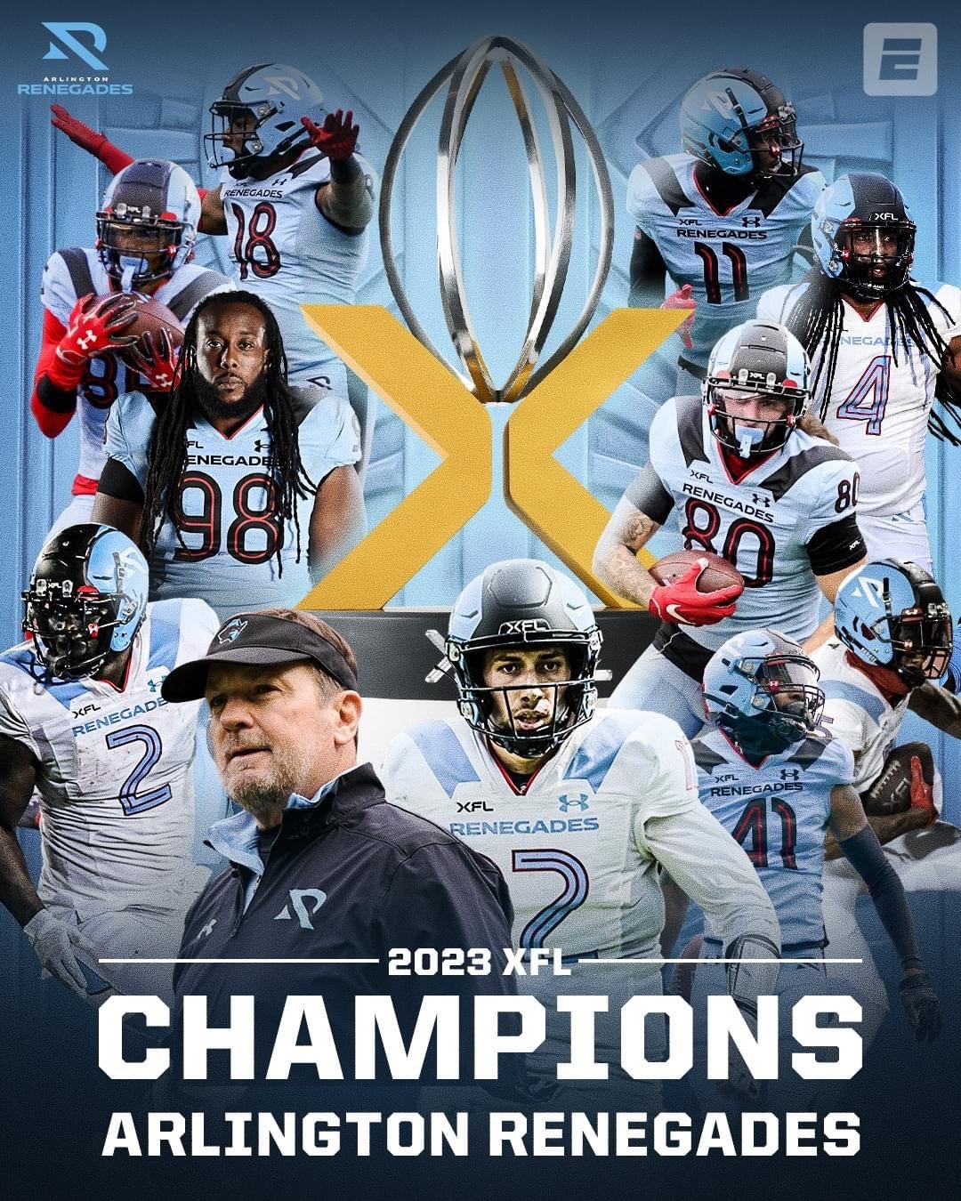 Arlington Renegades Seized The XFL Championship 2023 by