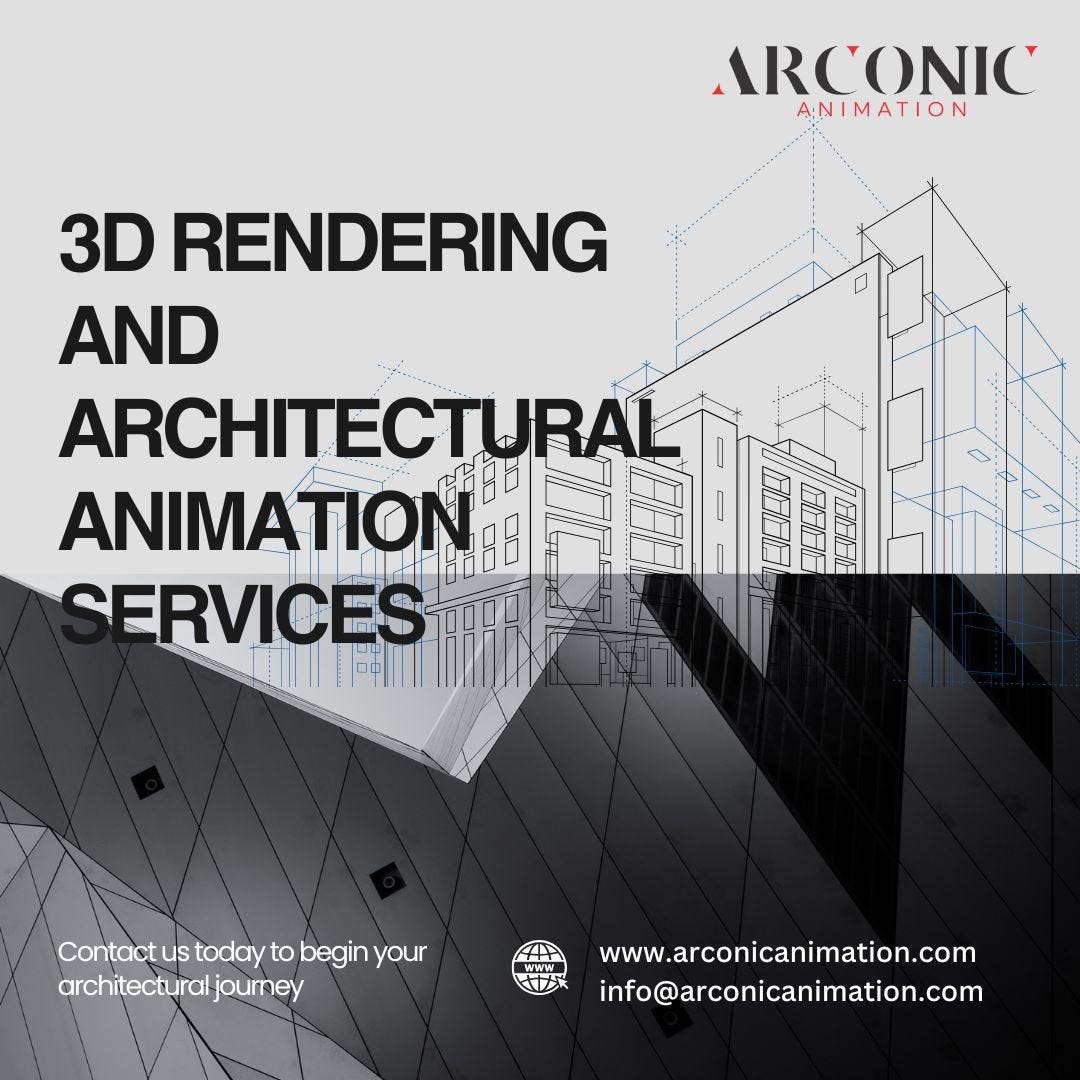 3D Rendering and Architectural Animation Services in USA