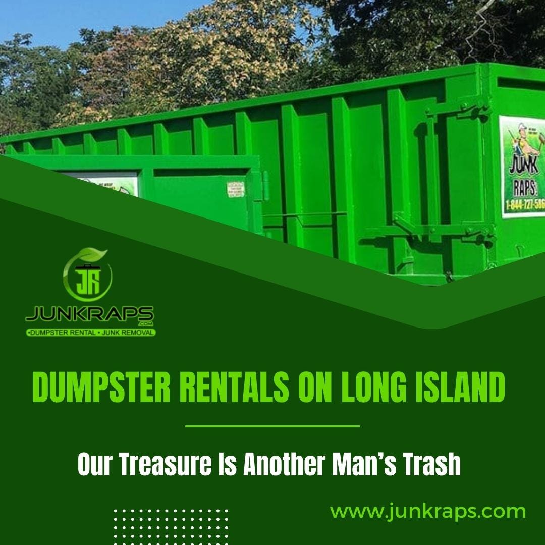 Roll Off Dumpster — Blue Point, NY by Dumpster Rental Long Island Junk Raps Medium
