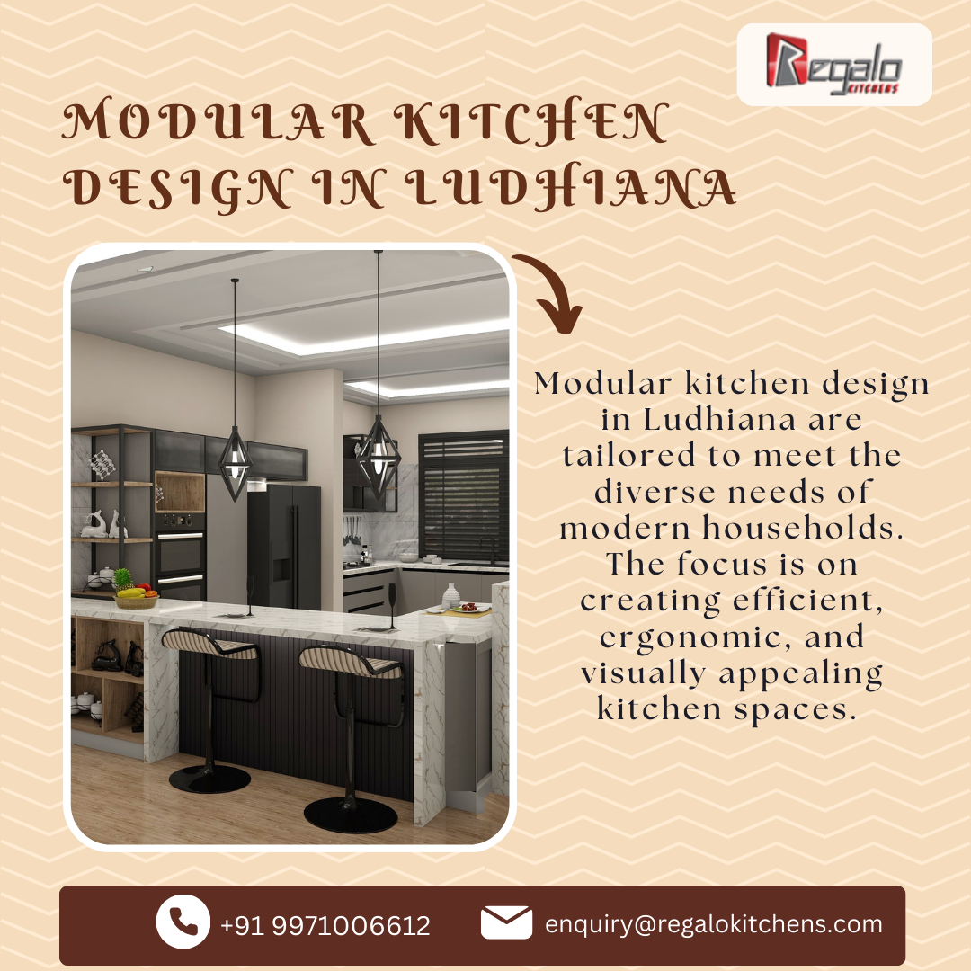 Modular Kitchen Design in Ludhiana | Regalo Kitchens - Kitchen Design ...