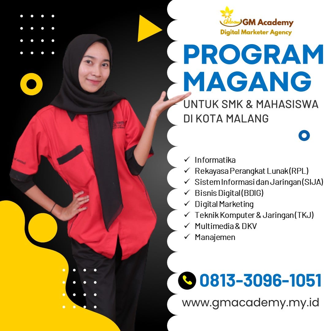 Info Magang Jurusan SMK Kota Malang 2024, Hub 0813–3096–1051 | By ...