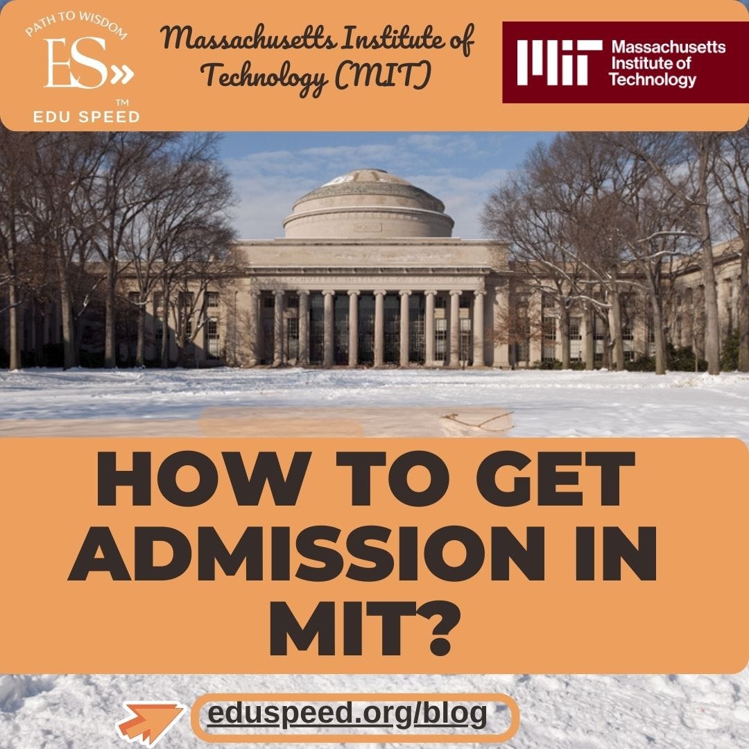 What is MIT Early Action? How does it help in admission? by Eduspeed Digital Apr, 2024 Medium