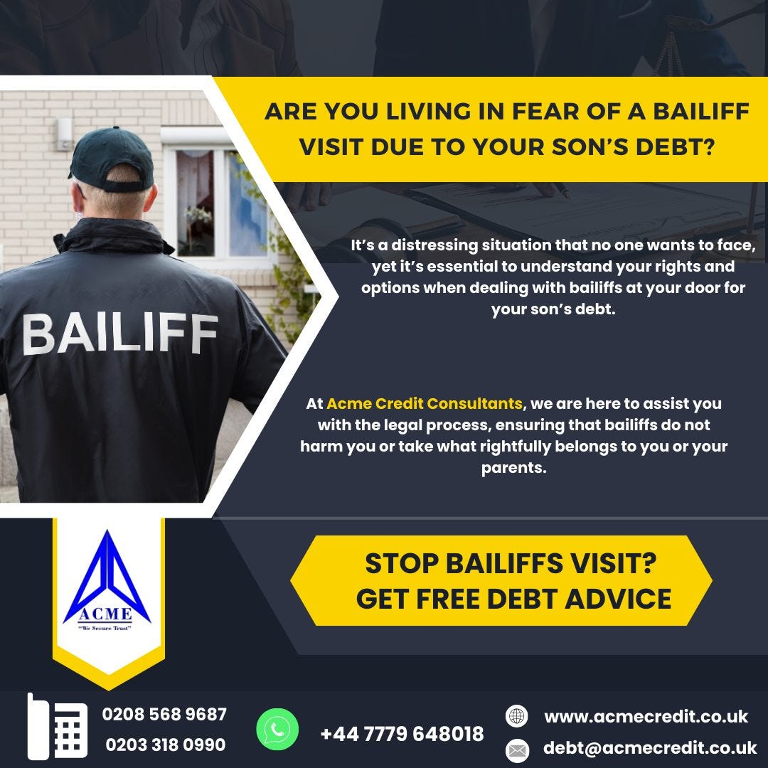 Dealing with Bailiffs in the UK: Your Rights and How to Protect ...