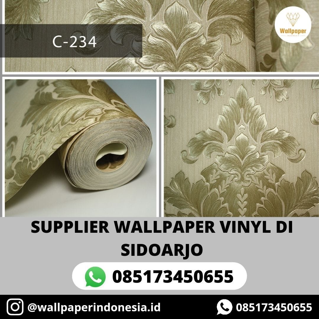 SUPPLIER WALLPAPER VINYL DI SIDOARJO - wallpaper indonesia - Medium