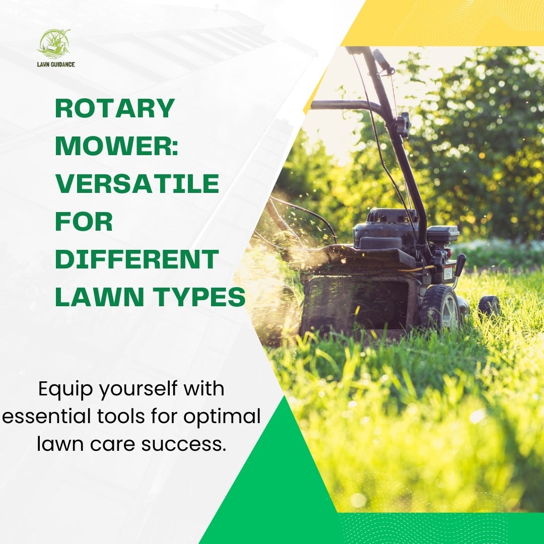 versatile for different lawn types - James M. Chew - Medium