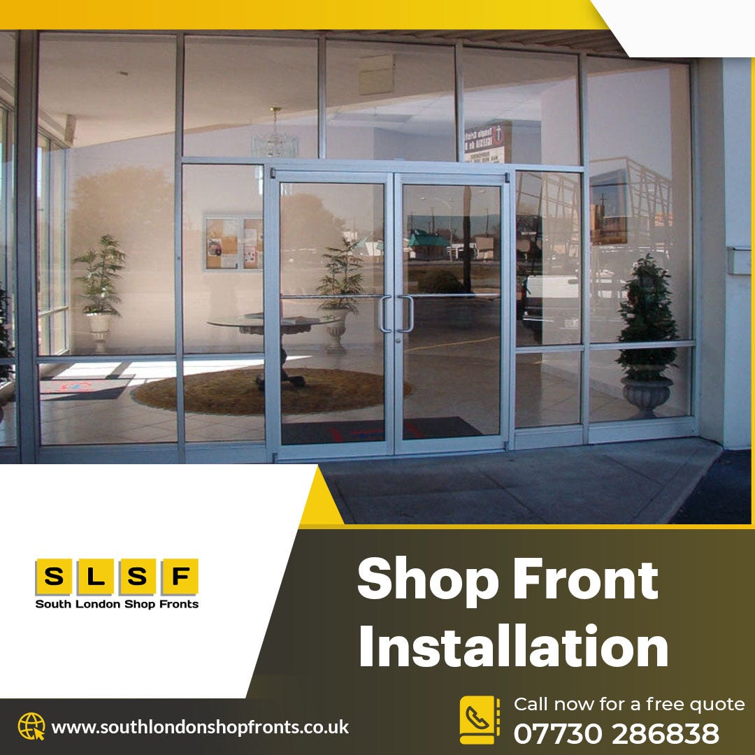 Shop front installation /South London Shop Fronts - slshopfronts - Medium