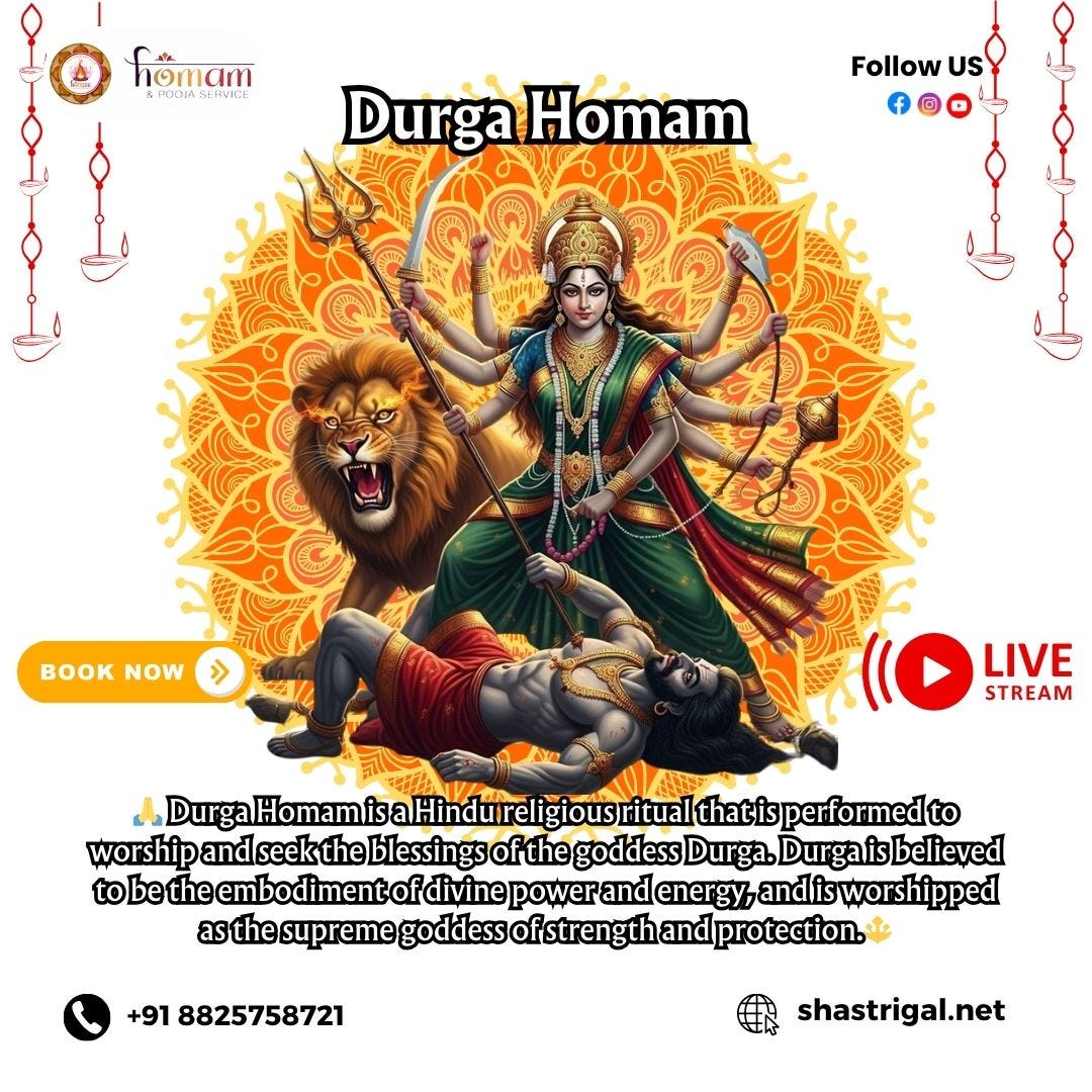 🌺 Invoke the Divine Blessings of Goddess Durga! 🌺