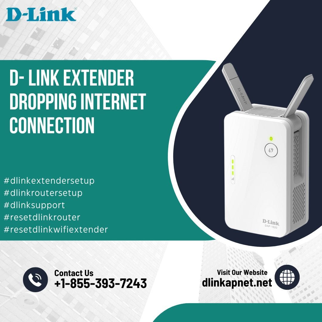 D Link Extender Dropping Connection Medium