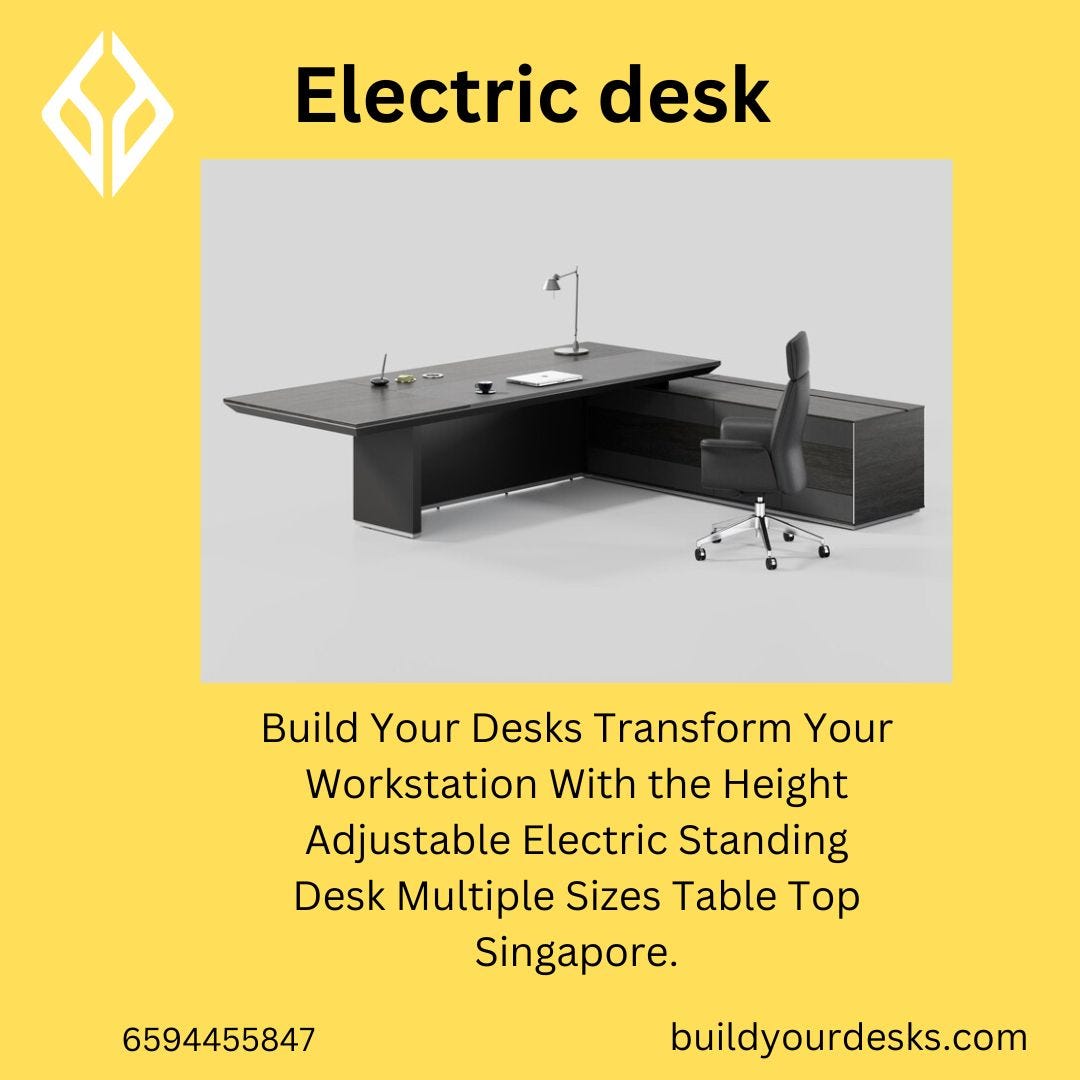 Electric desk Build Yourdesk Medium