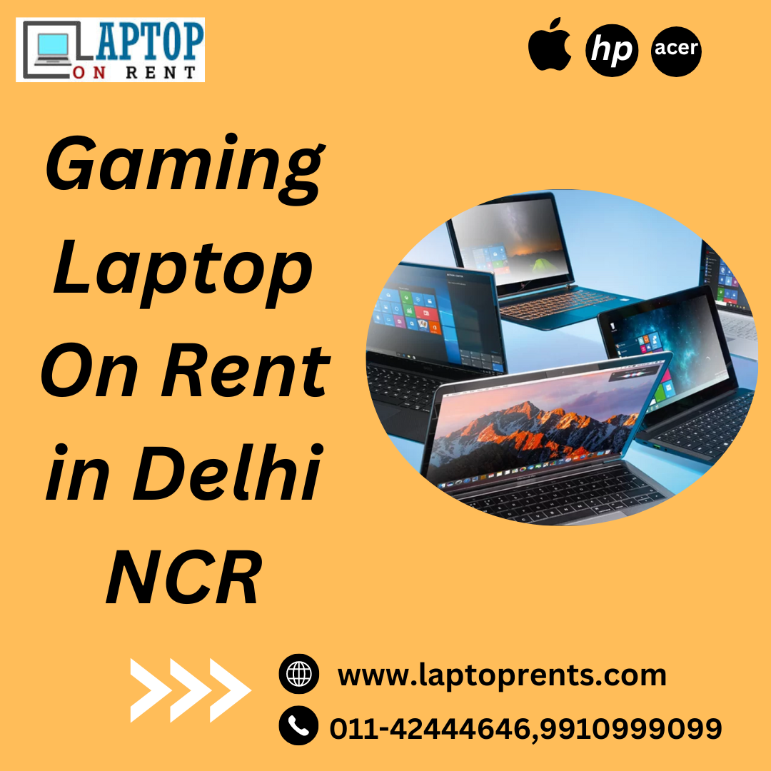 Gaming Laptop On Rent in Delhi/NCR. - laptop rents - Medium
