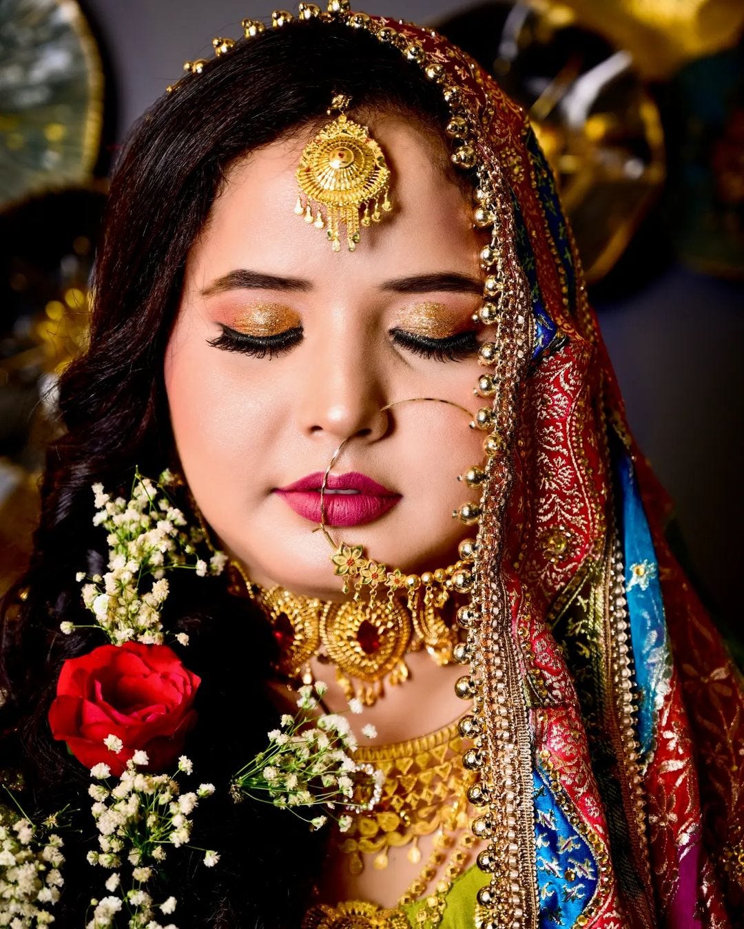 Bridal makeup artist in Lucknow Rrupantarr Luxury Salon & Makeup