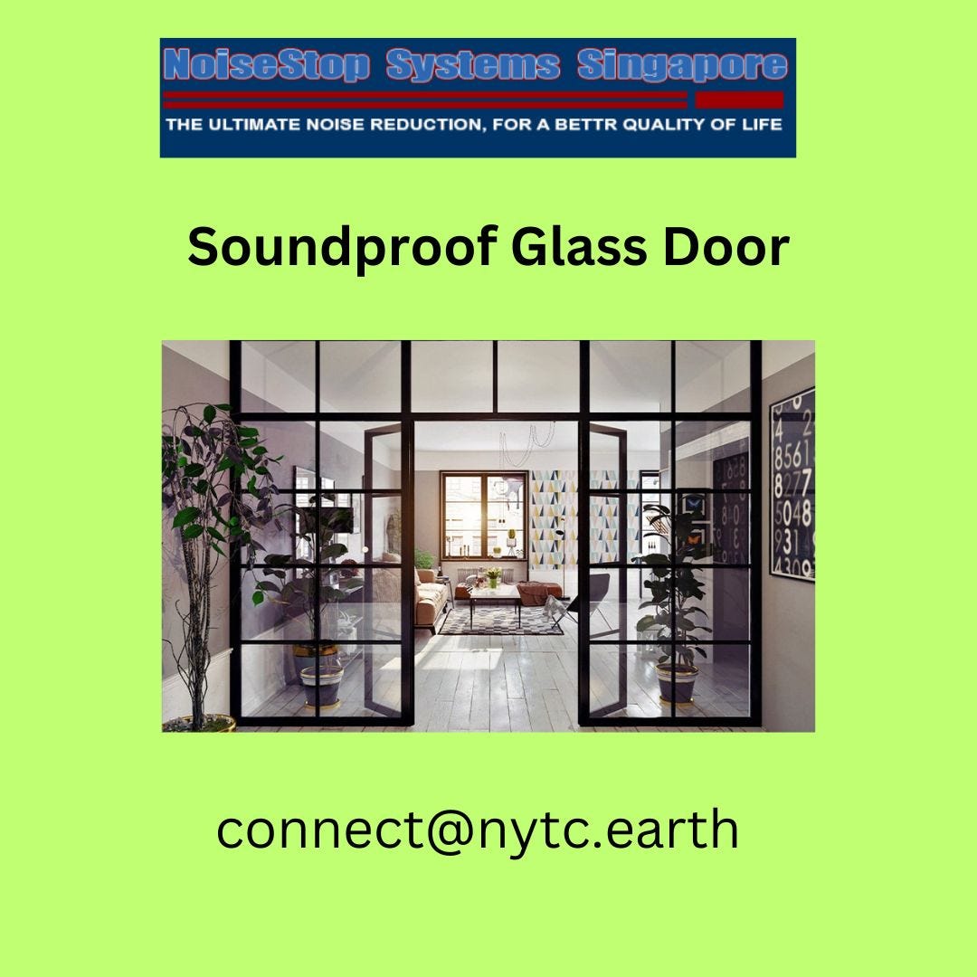 Soundproof Glass Door noise top systems Medium