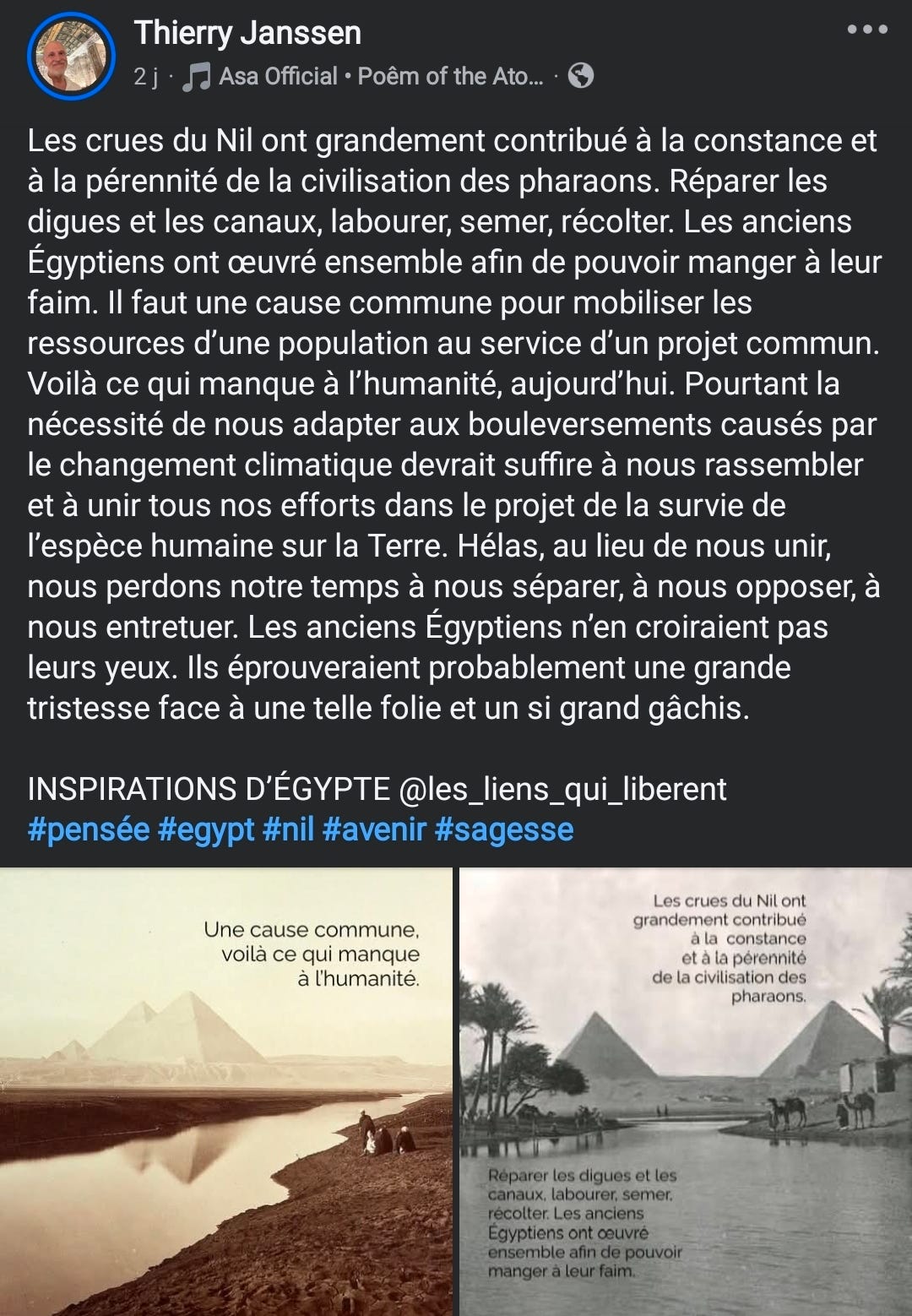 Qui administre le salut de tous ? Du Nil au climat : la tentation pyramidale