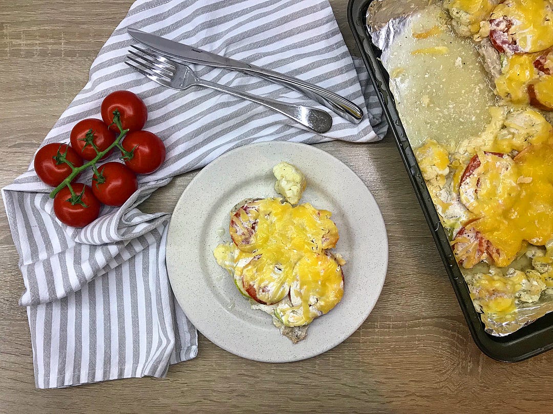 Свинина под овощами и сыром. Рецепт 👇 | by Homemakingfood | Medium