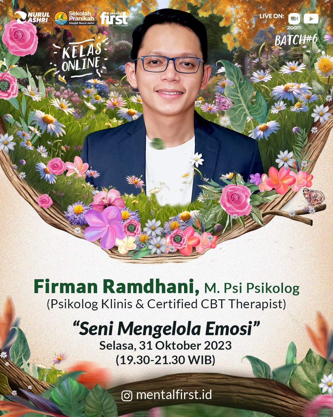 Seni Mengelola Emosi. Pemateri: Firman Ramdhani, M.Psi… | by Aulia ...