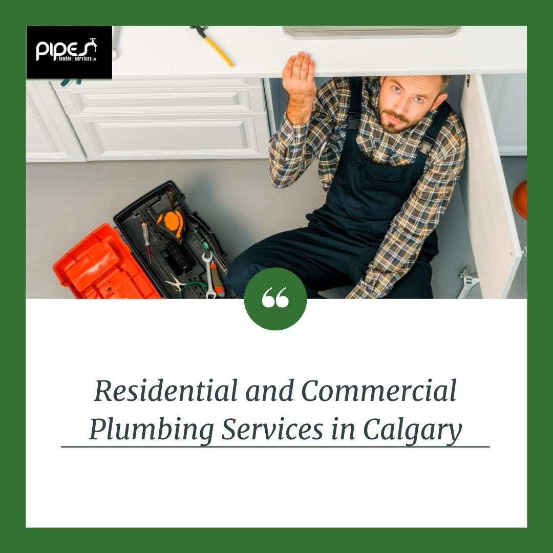 Residential and Commercial Plumbing Services in Calgary Pipes Plumbing Services Ltd Medium