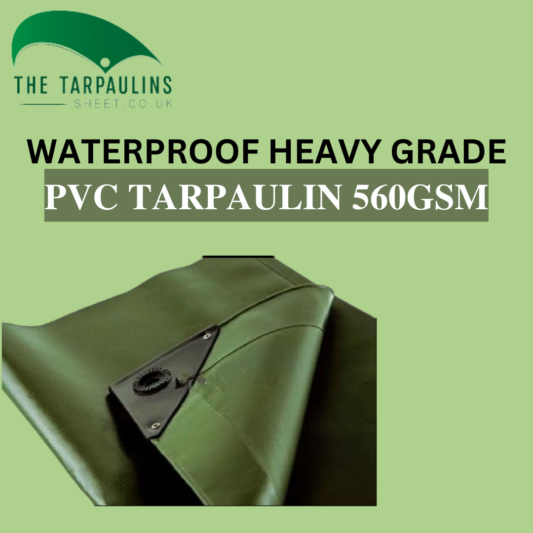 WATERPROOF HEAVY GRADE PVC TARPAULIN 560GSM. - Tarpaulin Sheet - Medium