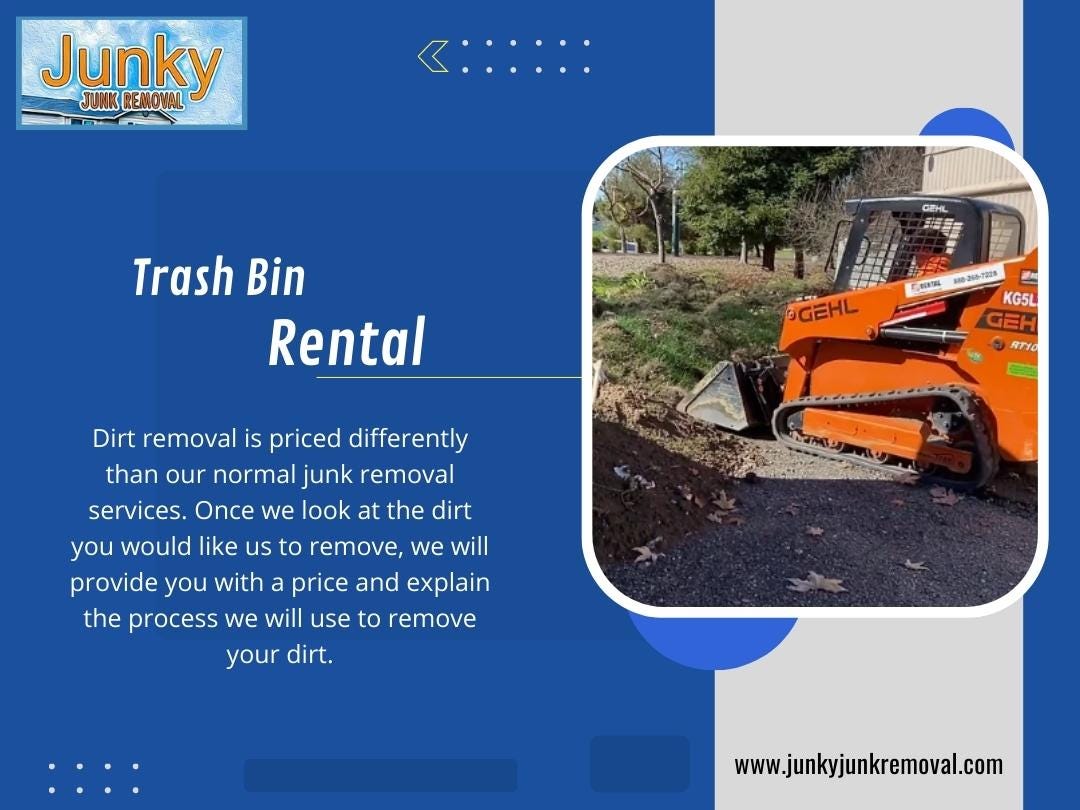 Trash Bin Rental. Eliminate Waste In Every Sense How To… by Junky