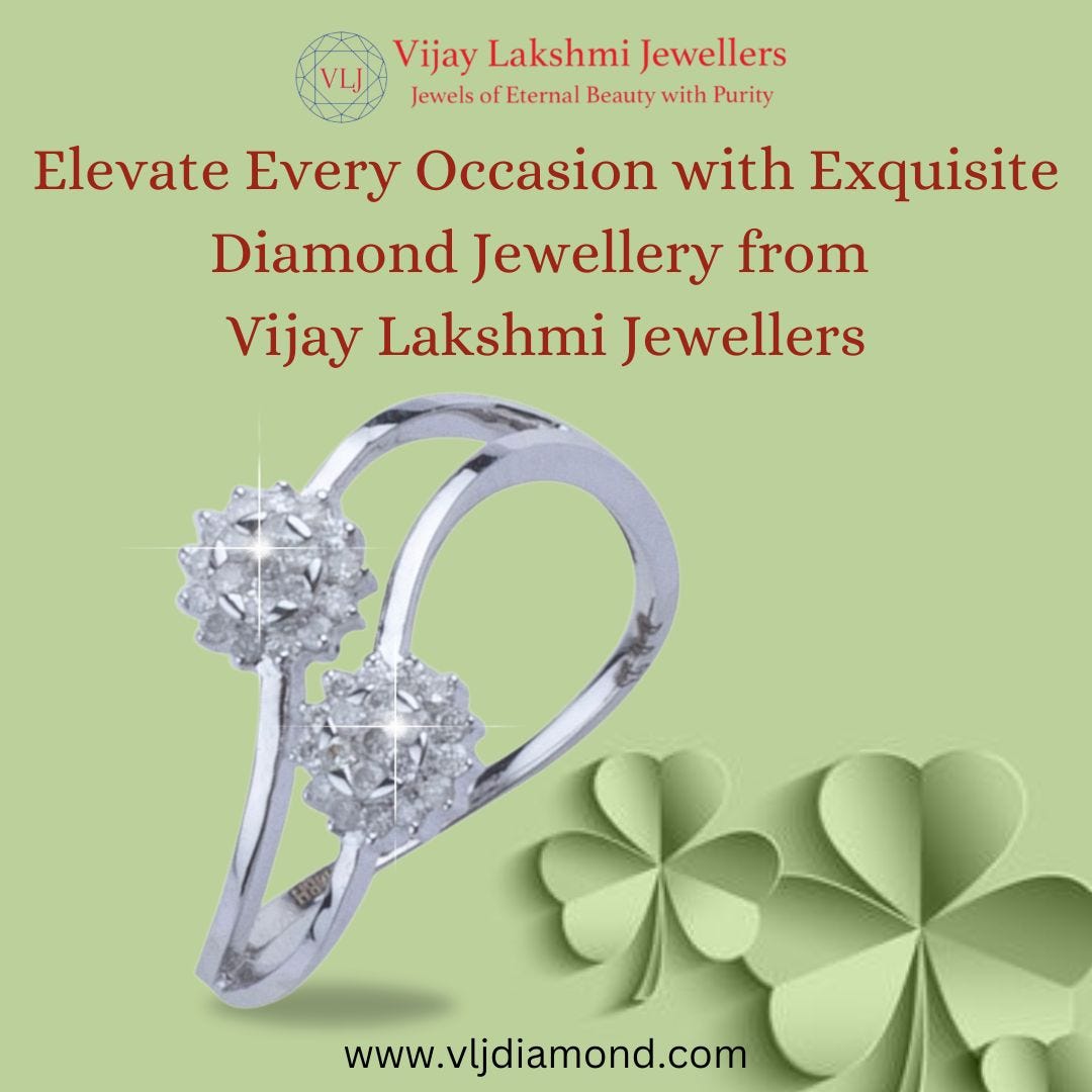 Elevate Every Occasion with Exquisite Diamond Jewellery from Vijay