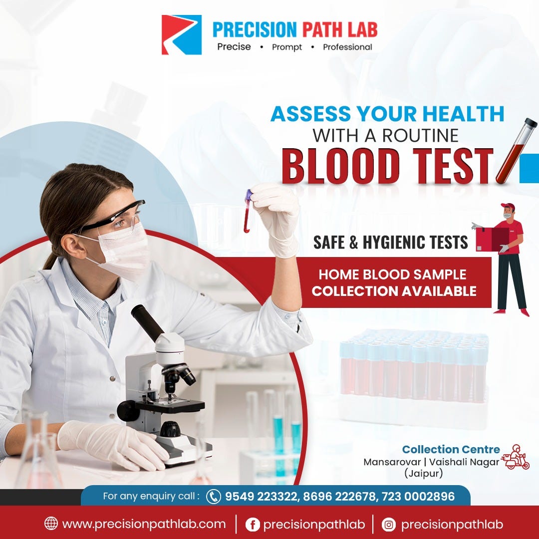 Exploring the Range of Blood Tests Available at Jaipur Path Labs by