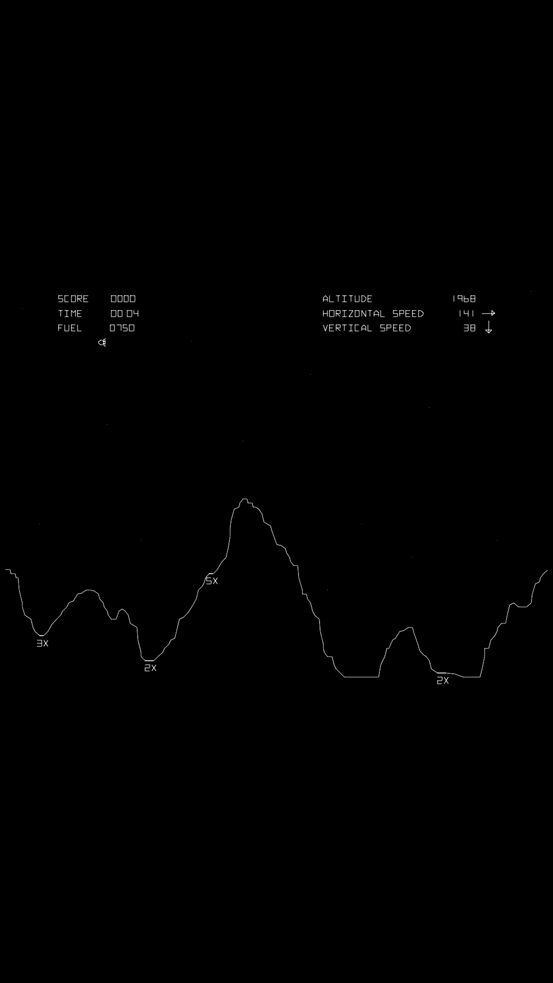 Lunar Lander Retro Arcade Game Review