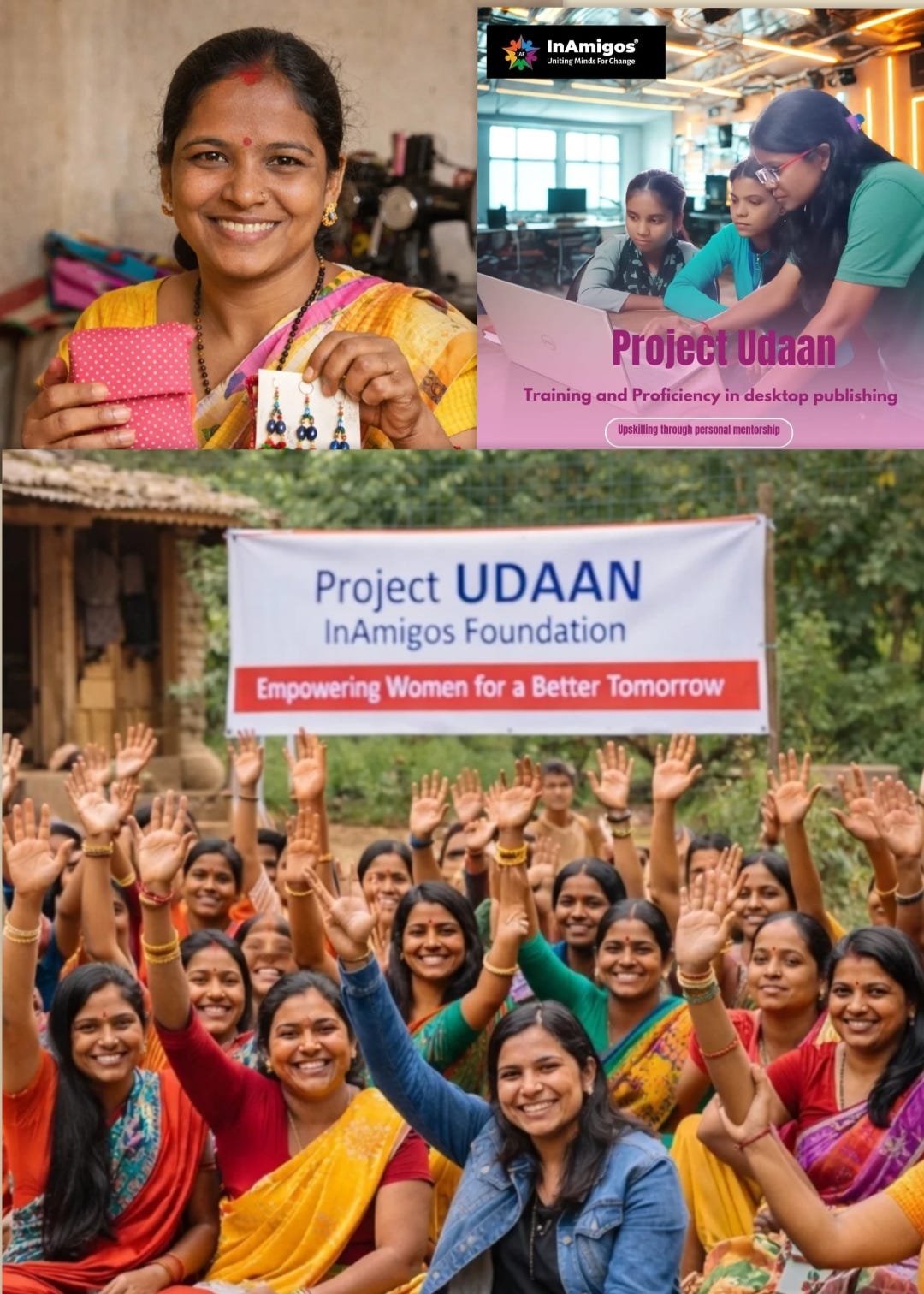 InAmigos Foundation’s Project Udaan — Empowering Women for a Better Tommorow