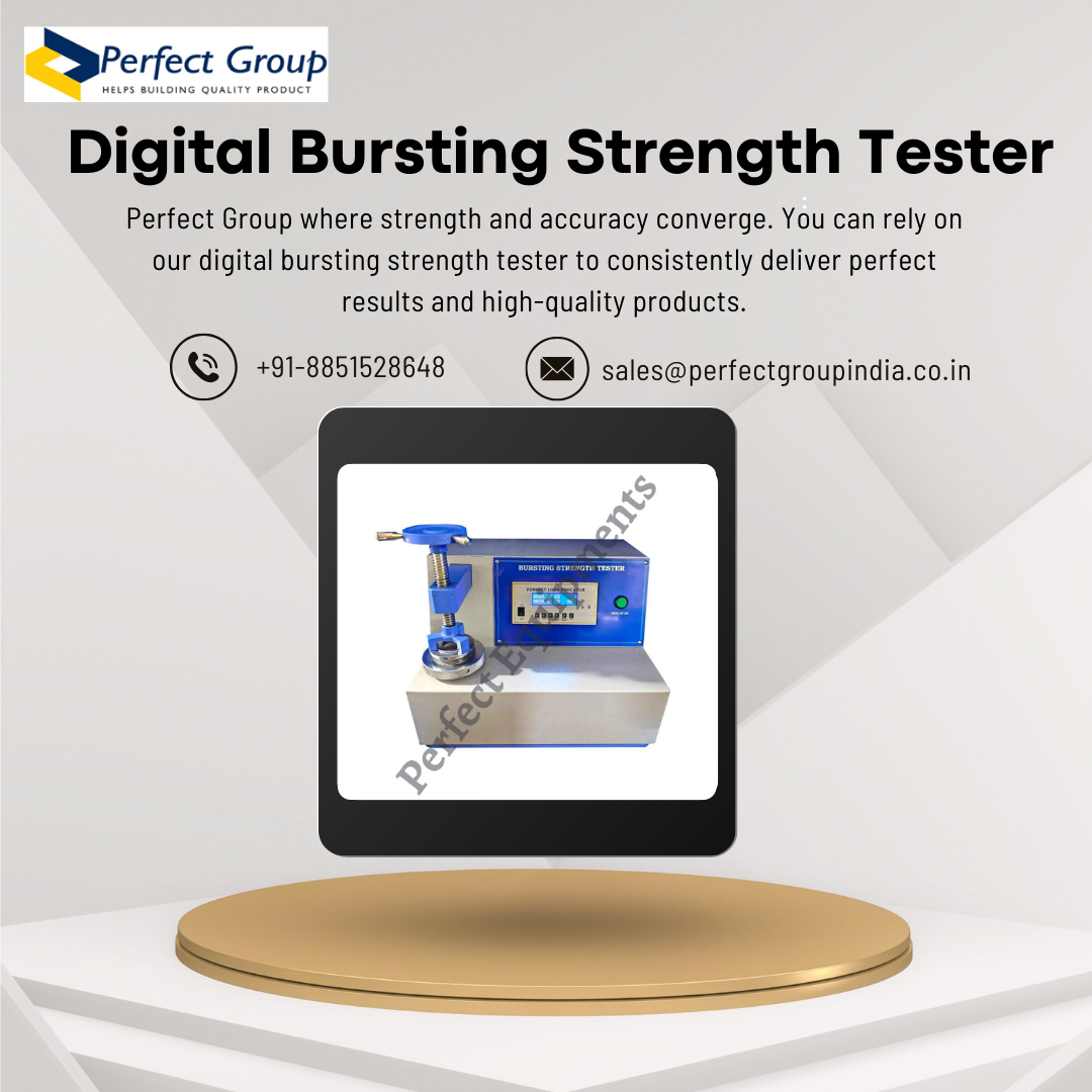 Digital Bursting Strength Tester | Perfect Group - Itnseo62 - Medium