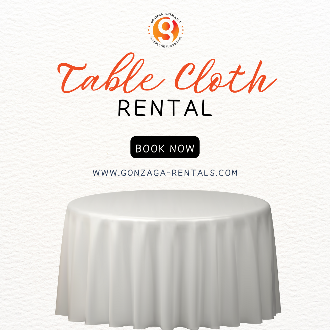 Table Cloth Rental Gonzaga Rentals Medium