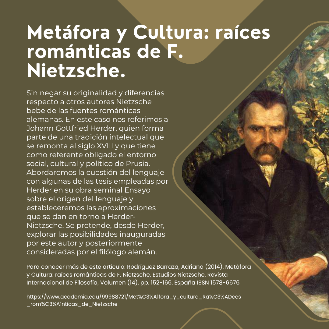 “Metáfora y Cultura: raíces románticas de F.