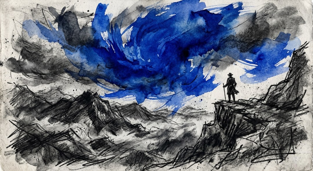 “Where the charcoal ends, the spirit begins to breathe.” Art Sketch by Misselbereth