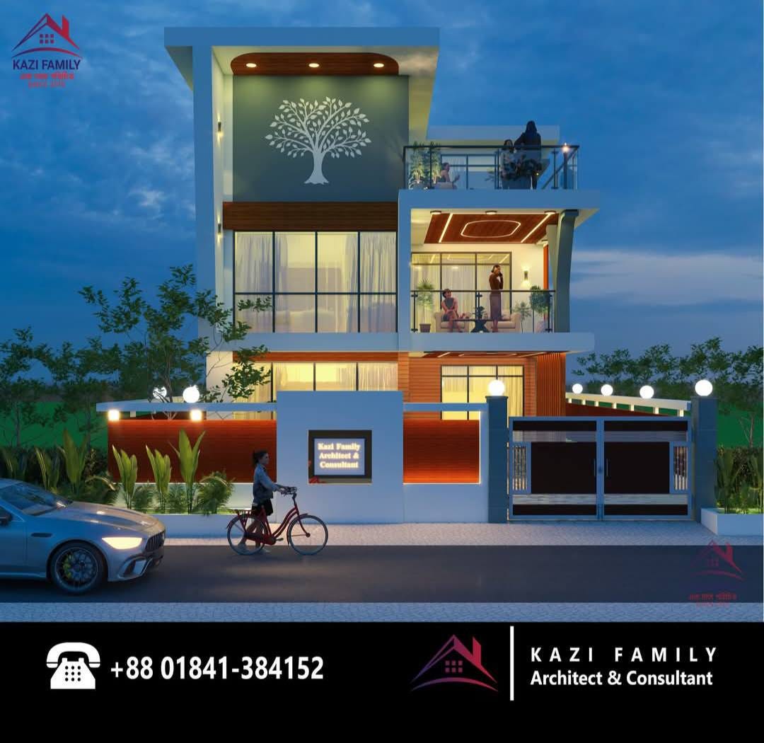 Duplex House Design: Modern Living with Elegant Space Solutions