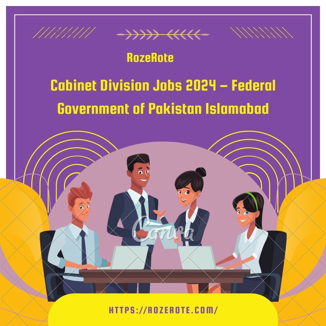 New Government Jobs In Pakistan 2024 Pakistan by Rozerote Jan, 2024