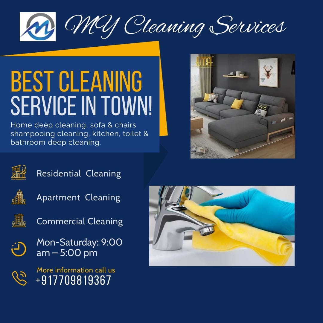 Professional Cleaning Services  House, Apartment and Commercial