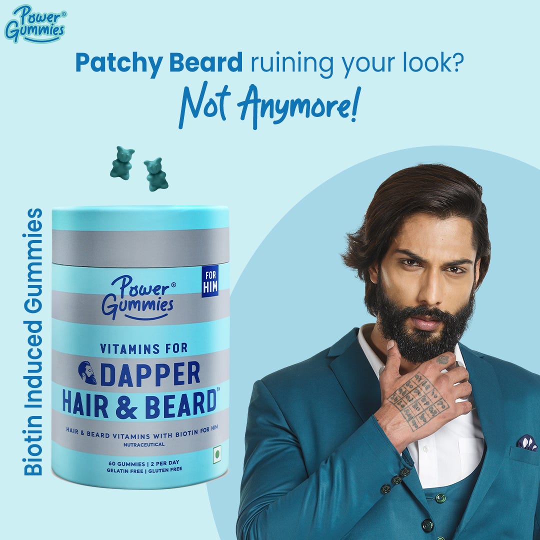 patchy beard growth. If you’re looking to grow a beard, you… | by Power ...