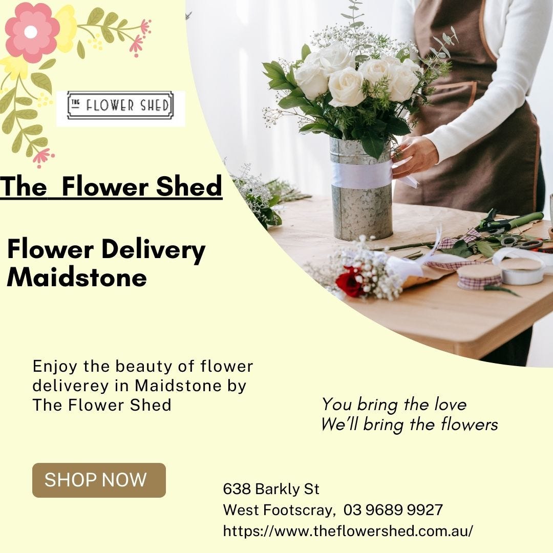 Flower delivery in Maidstone Bring beauty to your doorstep by The