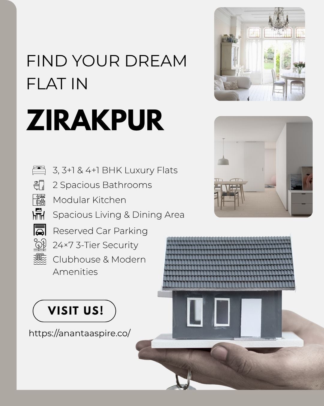 Premium Flats for Sale in Zirakpur
