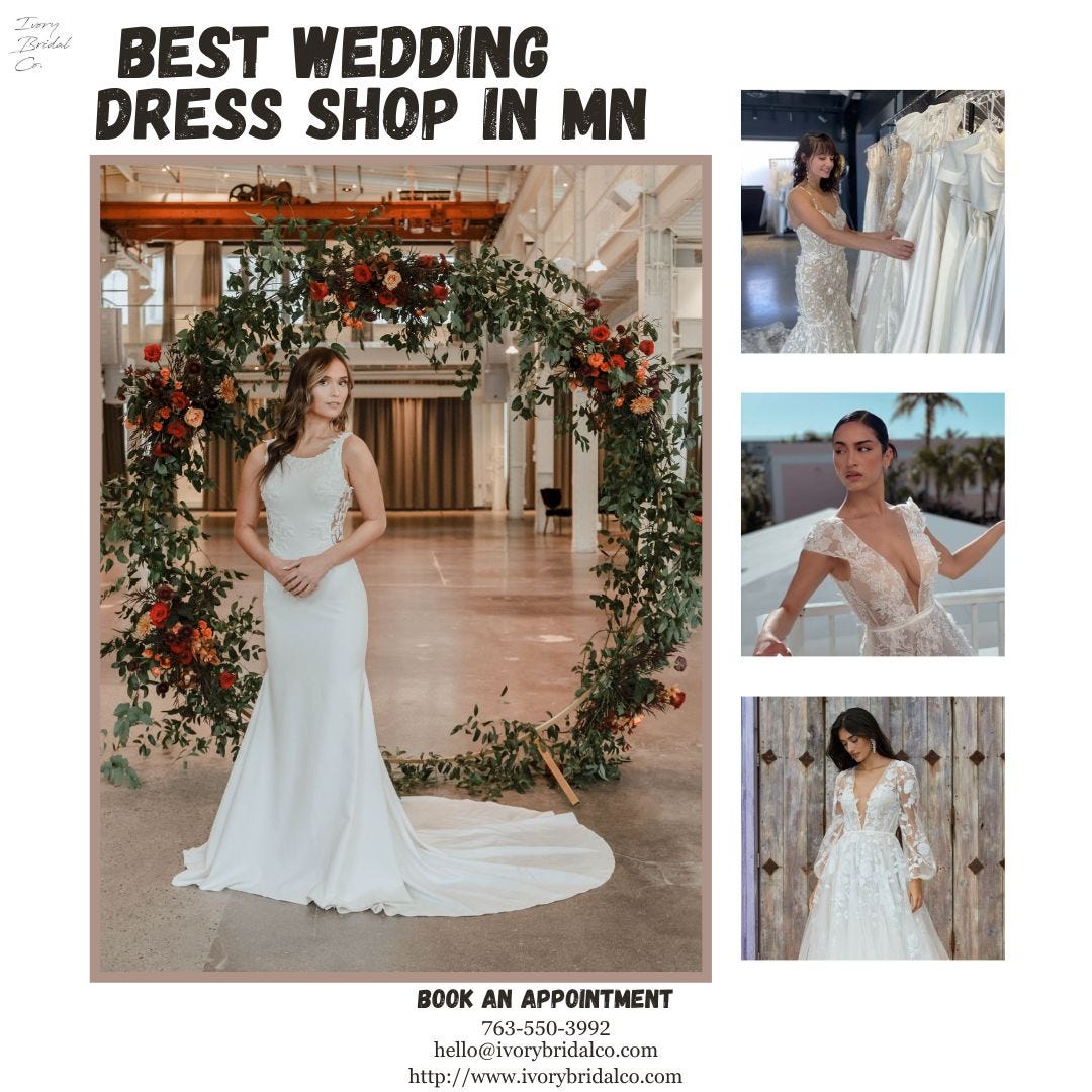 Wedding dress shopBest Wedding Dress Shop in MN — Ivory Bridal Co ...