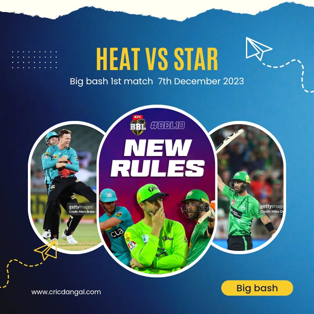 ( 1st match Melbourne Stars vs Brisbane Heat match tips accuracy ) by