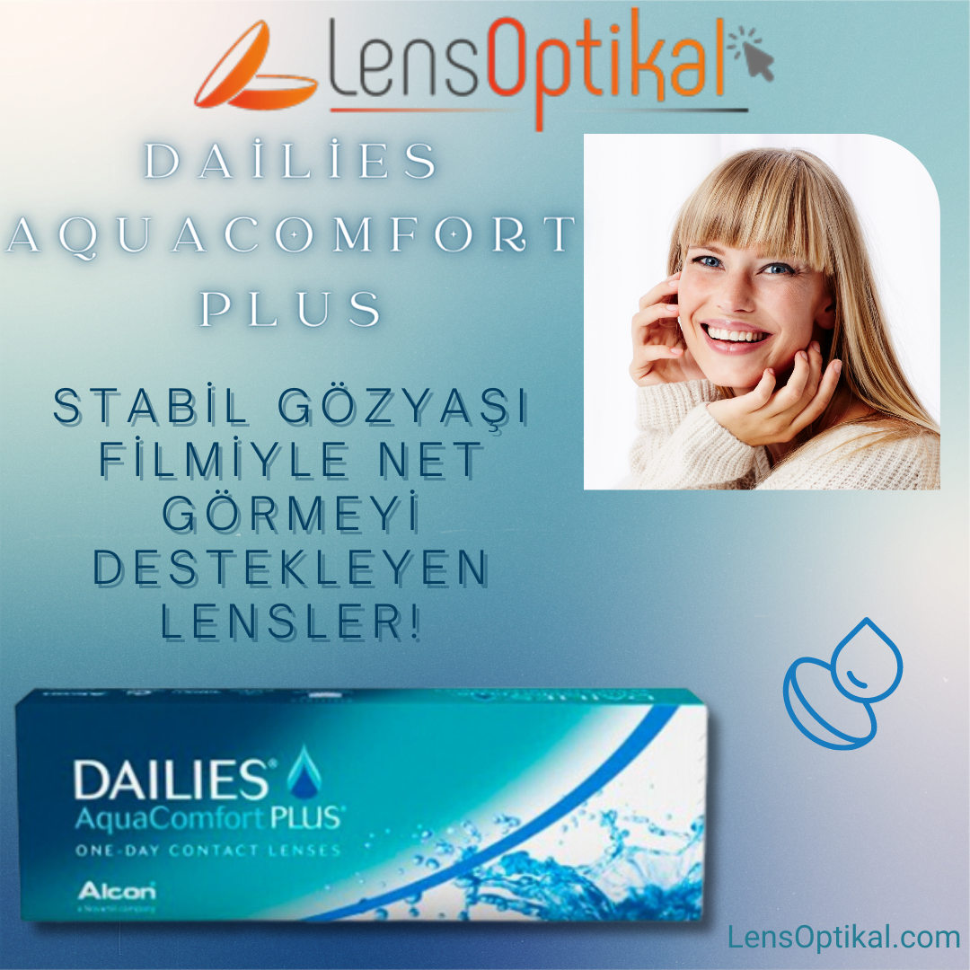 Dailies AquaComfort Plus - Lens Optikal - Medium