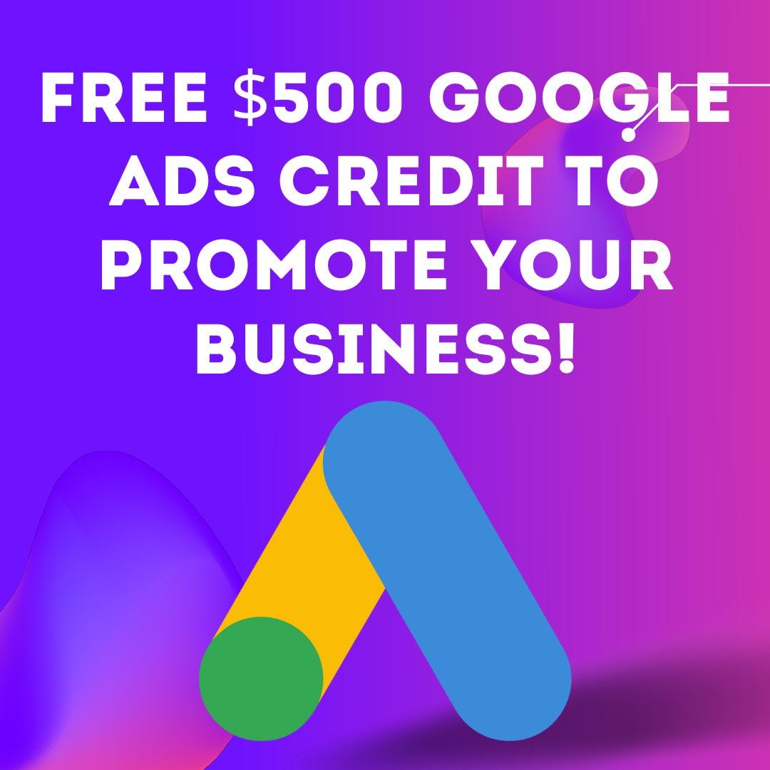 How do I get $500 free Google Ads credits? | by Nick Sinkler | Medium