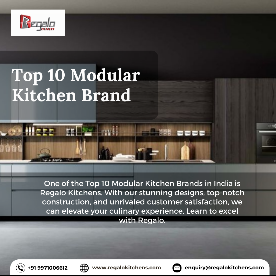 Top 10 Modular Kitchen Brand Regalo Kitchens Medium