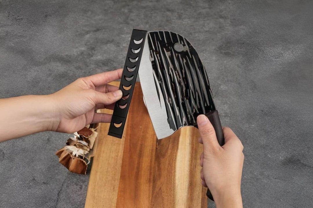 Heavy-Duty Cleaver Meat Knife for Bones and Hard Cuts