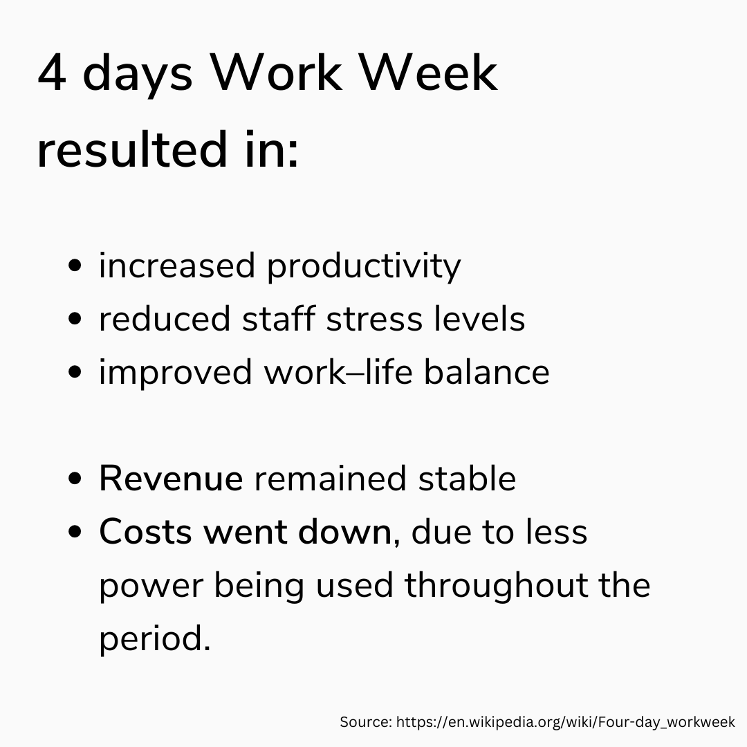 4 days work week part 1 siapa yang paling diuntungkan by brian