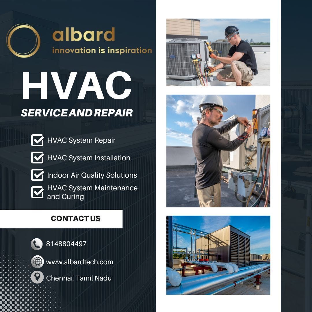 Best HVAC Contractors in Chennai — Albard Technologies Pvt Ltd