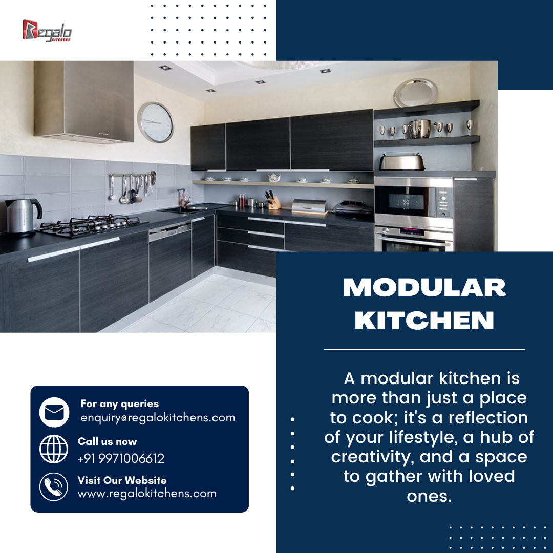 Modular Kitchen - Regalo Kitchens - Medium