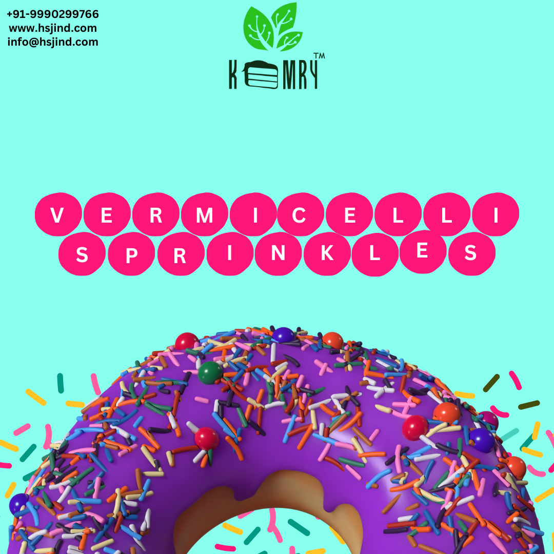 Manufacturer of Multi Colours (Rainbow) Vermicelli Sprinkles | Kemry