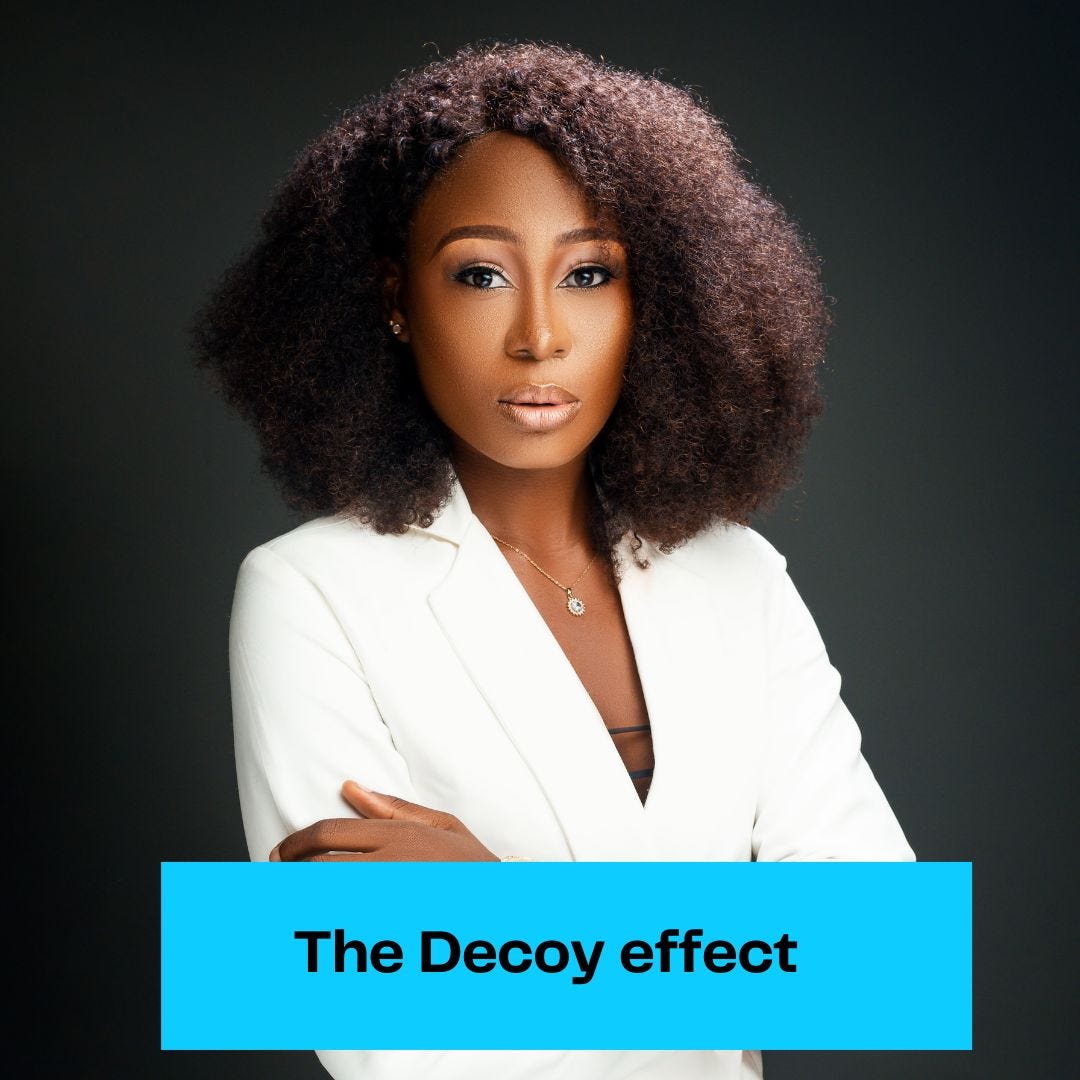 What is the Decoy effect?. Secrets exposed! by Eneh Mercy Sep, 2023 Medium